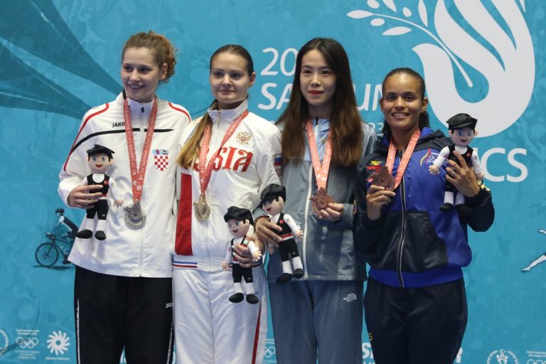 Stefany Ortega se cuelga bronce histórico en las Sordolimpiadas Samsun 2017